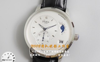 格拉苏蒂偏心月相复刻测评「德系腕表」内附高清格拉苏蒂月相细节图