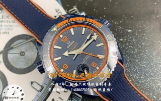 VS厂欧米茄海洋宇宙碧海之蓝测评「8906机芯」内附高清欧米茄600M细节图