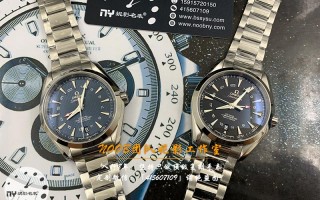 vs厂欧米茄-复刻表vs厂欧米茄海马150米GMT两地时做工评测