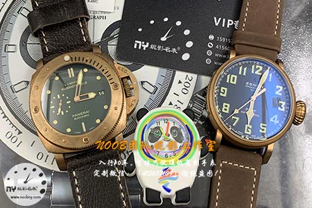 青铜材质手表带来的美感-VS厂沛纳海382对比XF厂真力时青铜大飞