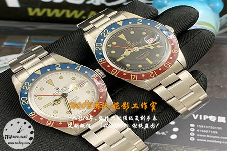 复古劳力士格林尼治型II系列可乐圈GMT-TW厂劳力士复古格林尼治可乐圈16710腕表细节分享