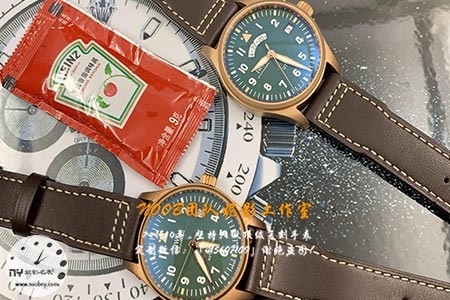青铜款万国战机马克18做工告别一眼假「IW326802」