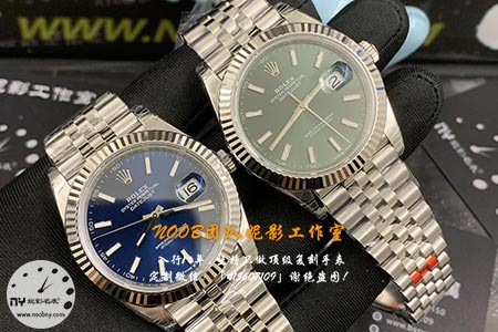 vs厂劳力士日志是绿色好看还是蓝色好看呢？实拍细节对比！