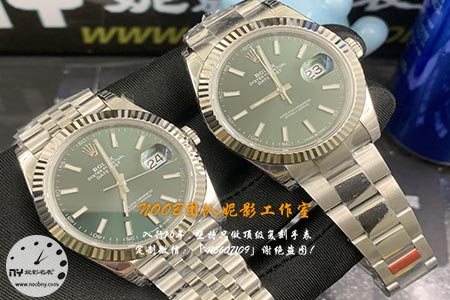 劳力士126334薄荷绿VS厂复刻程度如何？妮影工作室实谈！