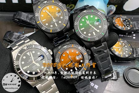 vs厂携手diw改装碳纤维劳力士渐变绿黄橙水鬼重磅来袭