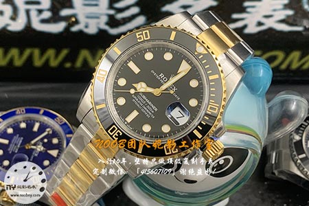 VS厂劳力士间金黑水鬼41尺寸搭配3235机芯细节方面怎么样
