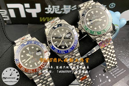 clean厂劳力士格林尼治国米圈可乐圈雪碧圈搭配3285机芯细节对比