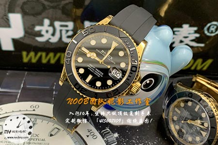 vs劳力士金游艇搭配3235机芯细节参数评测：金色魅力，优越品质