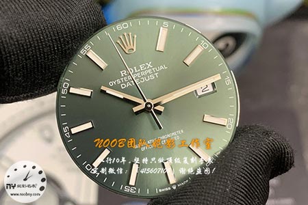 VS厂劳力士日志型薄荷绿：丹东3235机芯与独特设计的结合