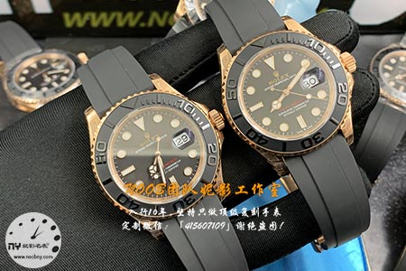 vs厂红字玫瑰金游艇搭配3135/3235机芯复刻表细节评测
