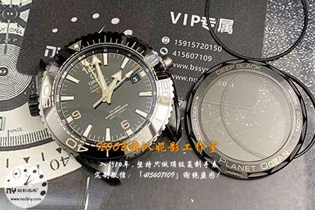 陶瓷壳手表容易碎吗？真实VS厂欧米茄深海之黑表壳碎裂图！