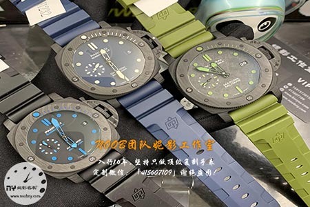 vs厂沛纳海碳纤维材质960,1232,961细节对比！42mm,44mm,47mm尺寸大比拼！