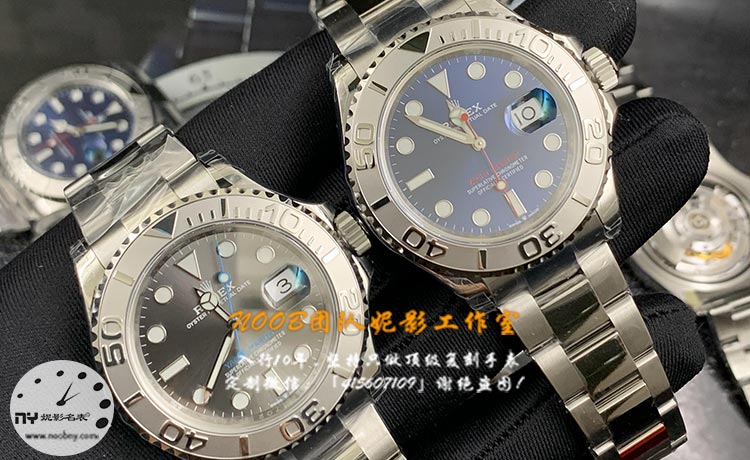 VS厂劳力士灰游艇蓝游艇126622对比图.jpg