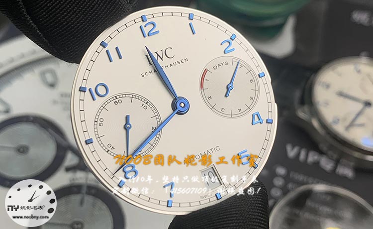ZF厂万国葡七用的什么机芯？丹东为基础改原版七日链！