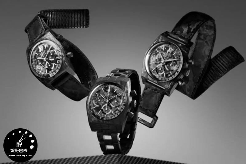 真力时Chronomaster Revival A3818 “封面女郎”碳纤维款 —— 经典与现代的终极碰撞
