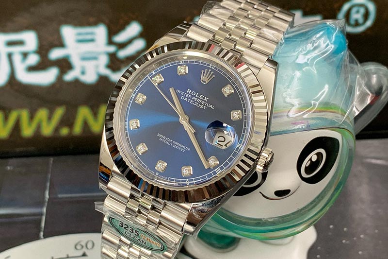 clean厂劳力士蓝色钻刻日志搭配3235机芯做工细节方面值得入手吗？