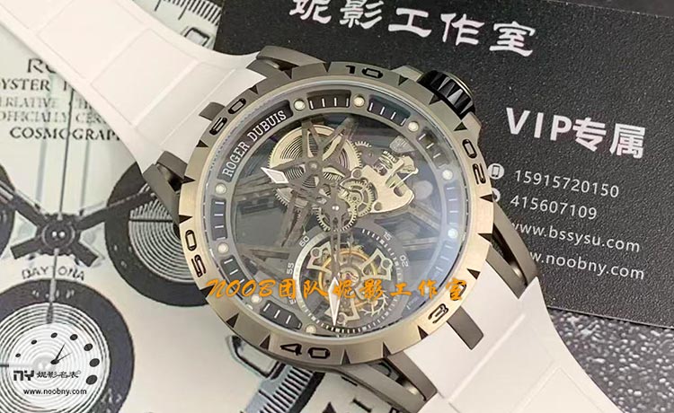 【全网首测】NEW Factory罗杰杜彼钛金属陀飞轮：星耀苍穹的机械艺术品｜中秋特辑