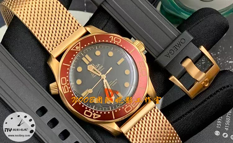 VS厂欧米茄海马300青铜金细节.jpg VS厂欧米茄海马300青铜金细节.jpg