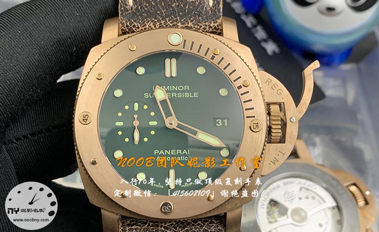 VS Factory Panerai Bronze 382 with Integrated P9000 Movement: A Comprehensive Craftsmanship Review