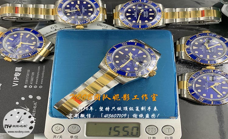 VS厂V2版劳力士间金蓝水鬼4.jpg
