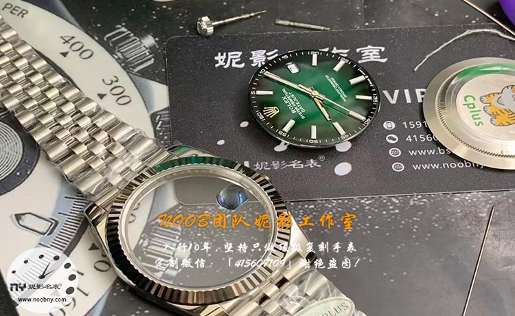 Clean Plus Rolex Smoky Green Datejust Review | Disassembly & Dandong 3235 Movement Details